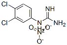 3,4-dichlorophenylguanidinium nitrate Structure