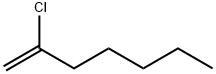 2-クロロ-1-ヘプテン 化学構造式