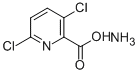 PICOLINIC ACID, 3,6-DICHLORO-, AMMONIUM SALT 化学構造式