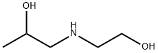 1-[(2-ヒドロキシエチル)アミノ]-2-プロパノール 化学構造式