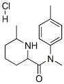 2,6-PIPECOLINOXYLIDIDE HYDROCHLORIDE Struktur