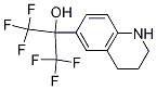1,1,1,3,3,3-六氟-2-(1,2,3,4-四氢喹啉-6-基)丙-2-醇 结构式