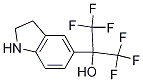 2-(2,3-Dihydro-1H-indol-5-yl)-1,1,1,3,3,3-hexafluoro-propan-2-ol Structure