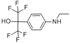 2-(4-(ETHYLAMINO)PHENYL)-1,1,1,3,3,3-HEXAFLUOROPROPAN-2-OL,65797-85-5,结构式