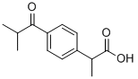 1-Oxo Ibuprofen 化学構造式