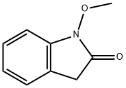 1,3-dihydro-1-Methoxy-2H-Indol-2-one 结构式