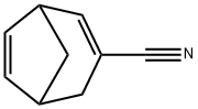 ビシクロ[3.2.1]オクタ-2,6-ジエン-3-カルボニトリル 化学構造式