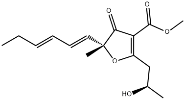 65831-50-7 (+)-2-(1,3-Hexadienyl)-4-(3-hydroxy-1-oxobutyl)-5-methoxy-2-methylfuran-3(2H)-one