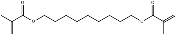 2-甲基-2-丙烯酸-1,9-壬二醇酯, 65833-30-9, 结构式