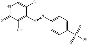 4-[(5-Chloro-1,2-dihydro-3-hydroxy-2-oxopyridin-4-yl)azo]benzenesulfonic acid|
