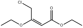 4-CHLORO-3-ETHOXY-BUT-2-ENOIC ACID ETHYL ESTER Struktur