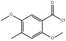 Benzoyl chloride, 2,5-dimethoxy-4-methyl- (9CI) Structure
