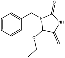 1-苄基-5-乙氧基海因,65855-02-9,结构式