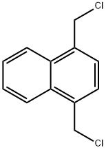 1,4-双氯甲基萘, 6586-89-6, 结构式