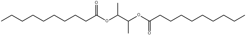 1,2-Dimethyl-1,2-ethanediyl decanoate Structure