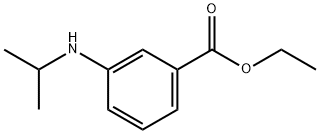 Benzoic acid, 3-[(1-methylethyl)amino]-, ethyl ester (9CI)|