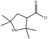 3-Pyrrolidinecarbonylchloride,2,2,5,5-tetramethyl-(9CI) Struktur