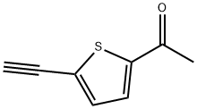 1-(5-乙炔基噻吩-2-基)乙烷-1-酮 结构式
