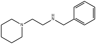 N-BENZYL-2-(1-PIPERIDINYL)ETHANAMINE 结构式