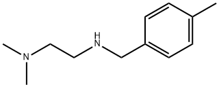 N,N-ジメチル-N'-(4-メチルベンジル)-1,2-エタンジアミン DIHYDROCHLORIDE 化学構造式