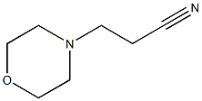 3-morpholin-4-ylpropanenitrile Struktur