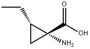 Cyclopropanecarboxylic acid, 1-amino-2-ethyl-, (1R,2S)- (9CI) Structure