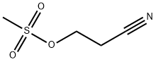 3-methylsulfonyloxypropanenitrile Struktur