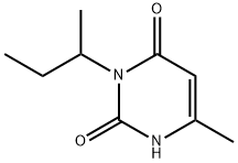 3-sec-butyl-6-methyluracil Structure