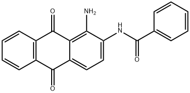 N-(1-Amino-9,10-dihydro-9,10-dioxoanthracen-2-yl)benzamide Structure