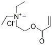diethylmethyl[2-[(1-oxoallyl)oxy]ethyl]ammonium chloride Struktur