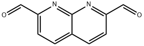 1,8-Naphthyridine-2,7-dicarboxaldehyde Struktur