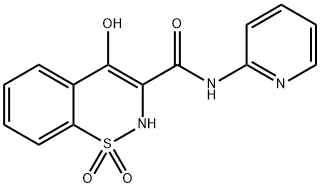 吡罗昔康杂质 B, 65897-46-3, 结构式