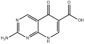 Pyrido[2,3-d]pyrimidine-6-carboxylic acid, 2-amino-1,5-dihydro-5-oxo- (9CI) Struktur