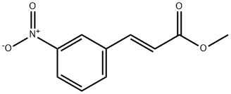 (E)-3-硝基肉桂酸甲酯, 659-04-1, 结构式