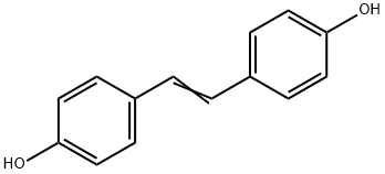 二苯乙烯-4,4'-二醇 结构式