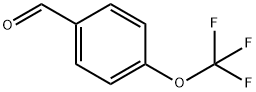 4-(トリフルオロメトキシ)ベンズアルデヒド 化学構造式