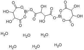 酒石酸鉍,6591-56-6,结构式