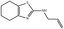 N-烯丙基-4,5,6,7-四氢-1,3-苯并噻唑-2-胺,65913-05-5,结构式