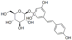 虎杖甙,65914-17-2,结构式