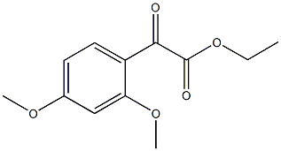 2,4-ジメトキシベンゾイルぎ酸エチル 化学構造式