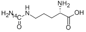 CITRULIN, L-[UREIDO-14C] Struktur