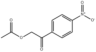 2-(4-nitrophenyl)-2-oxoethyl acetate Structure