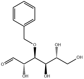 3-O-Benzyl-α,β-D-mannopyranoside 化学構造式