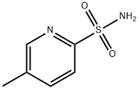 5-メチルピリジン-2-スルホンアミド 化学構造式