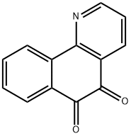 benzo(h)quinoline-5,6-dione Struktur