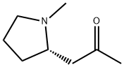 2-Propanone, 1-(1-methyl-2-pyrrolidinyl)-, (S)- (9CI) Struktur