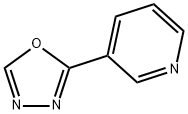 5-(3-ピリジニル)-1,3,4-オキサジアゾール 化学構造式
