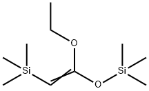 乙基三甲基硅基缩三甲基硅基乙烯酮(异构体的混和物), 65946-56-7, 结构式