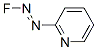 Pyridine, 2-(fluoroazo)- (9CI) Structure