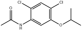 2,4-DICHLORO-5-(2-PROPYLOXY)ACETANILIDE Struktur